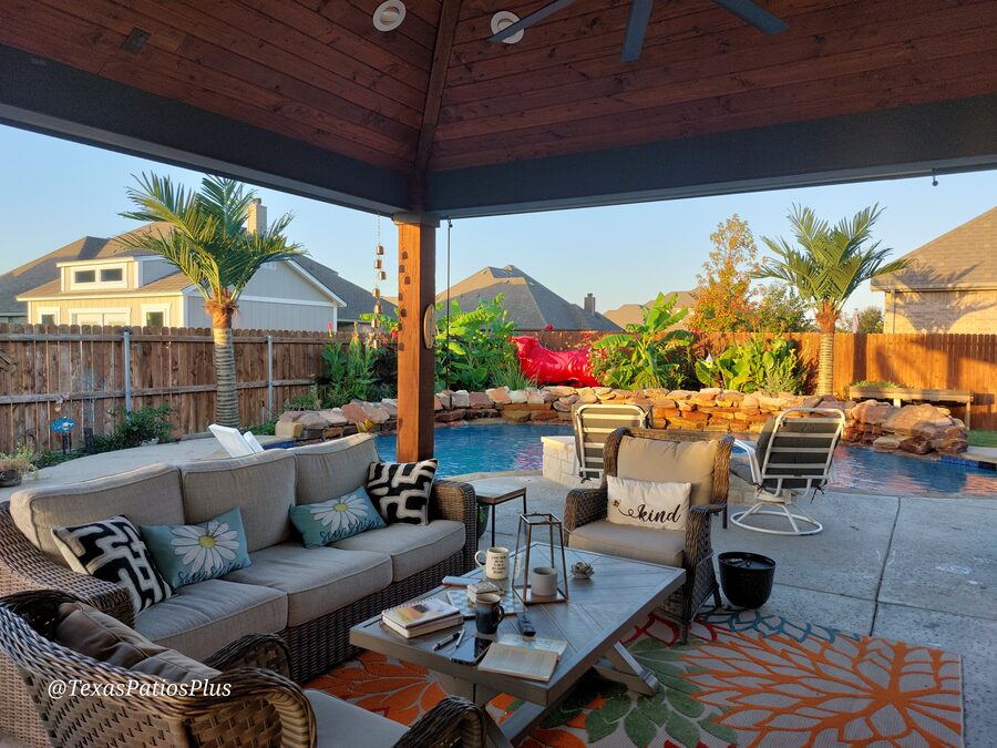 Palm Trees by Texas Patios Plus